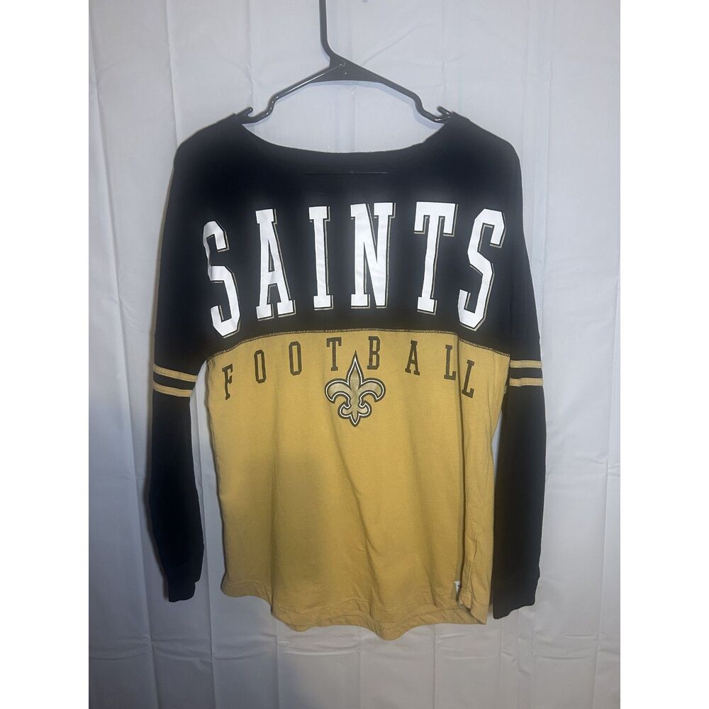 NFL Apparel New Orleans Saints Womens S Colorblock Spirit Jersey Football